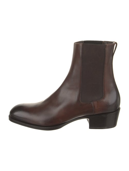 Tom Ford Leather Chelsea Boots