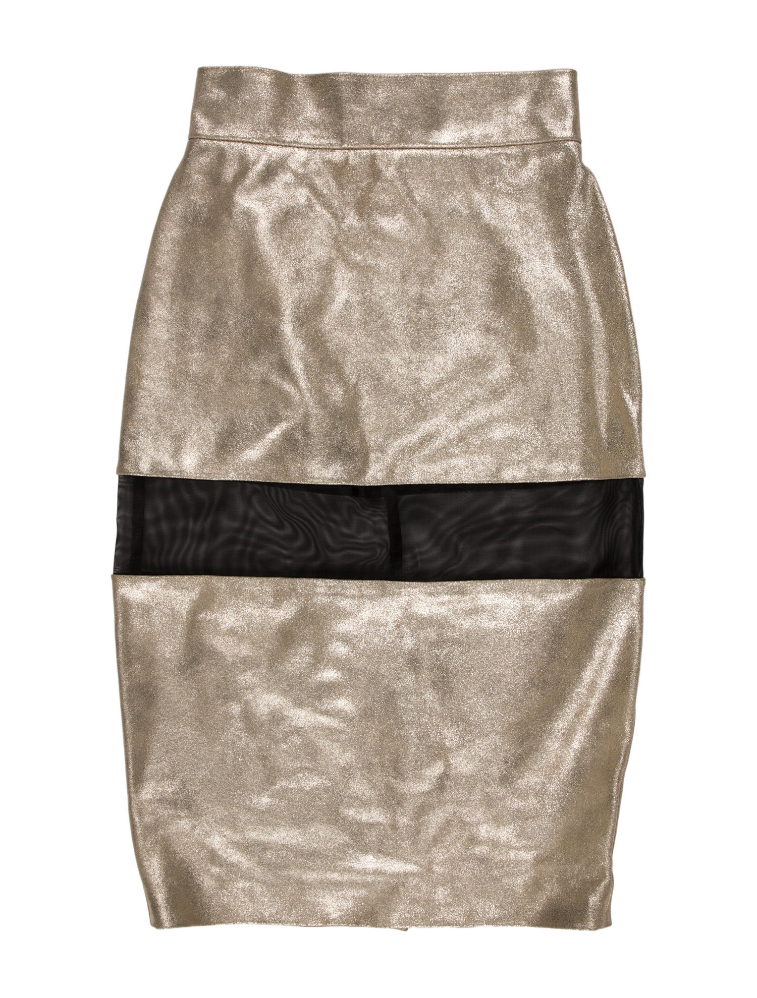 Tom Ford Calf Leather Knee-Length Skirt