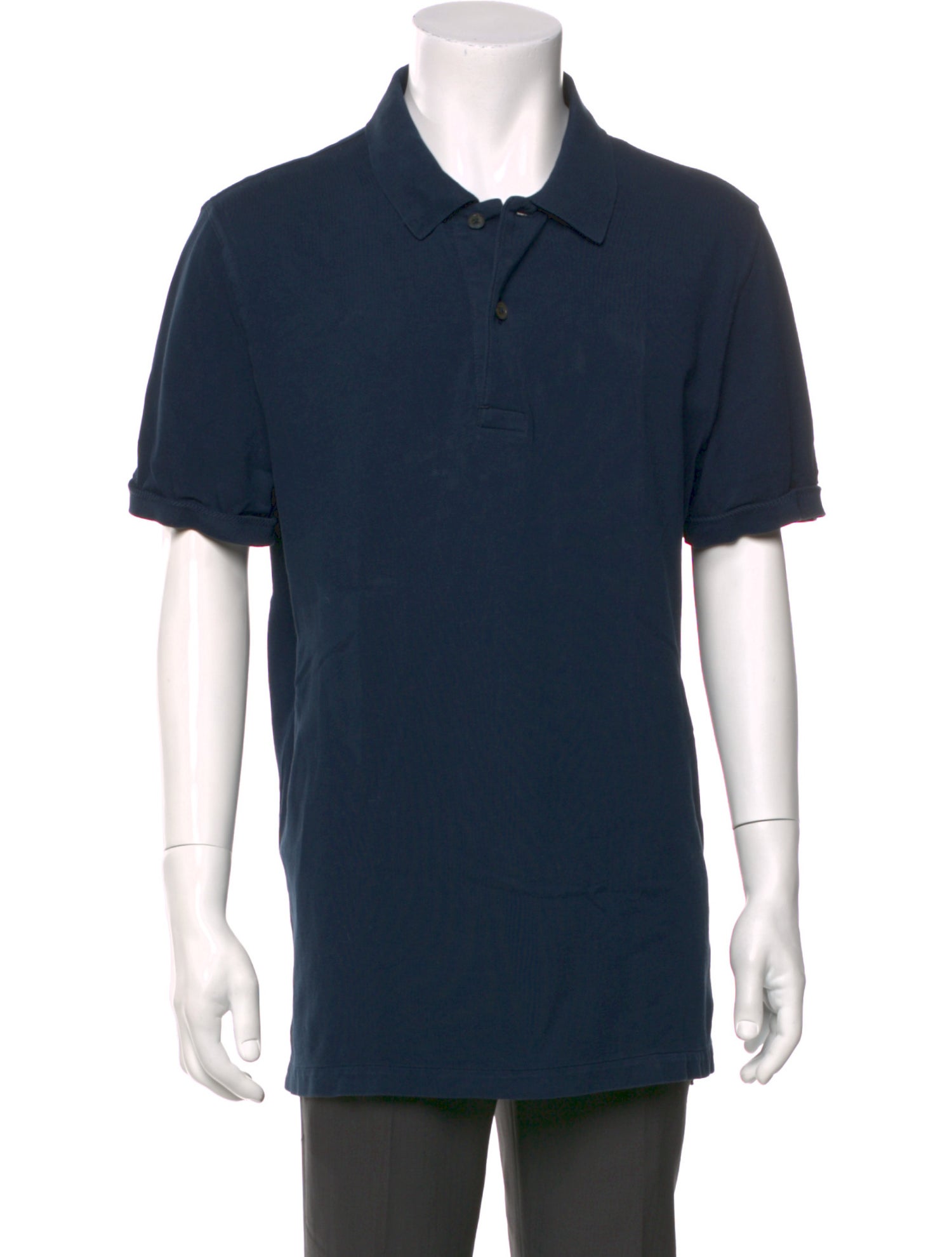 Tom Ford Collar Short Sleeve Polo Shirt