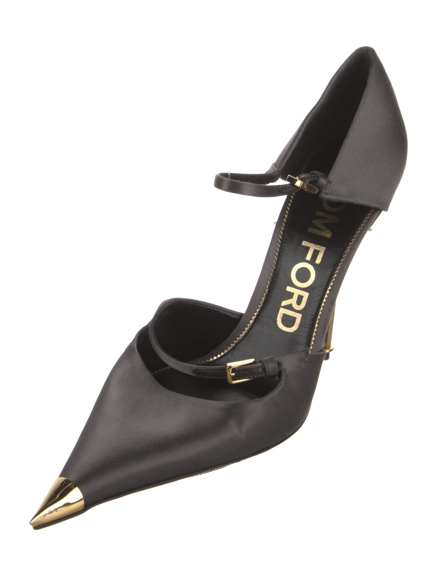 Tom Ford Satin D'Orsay Pumps