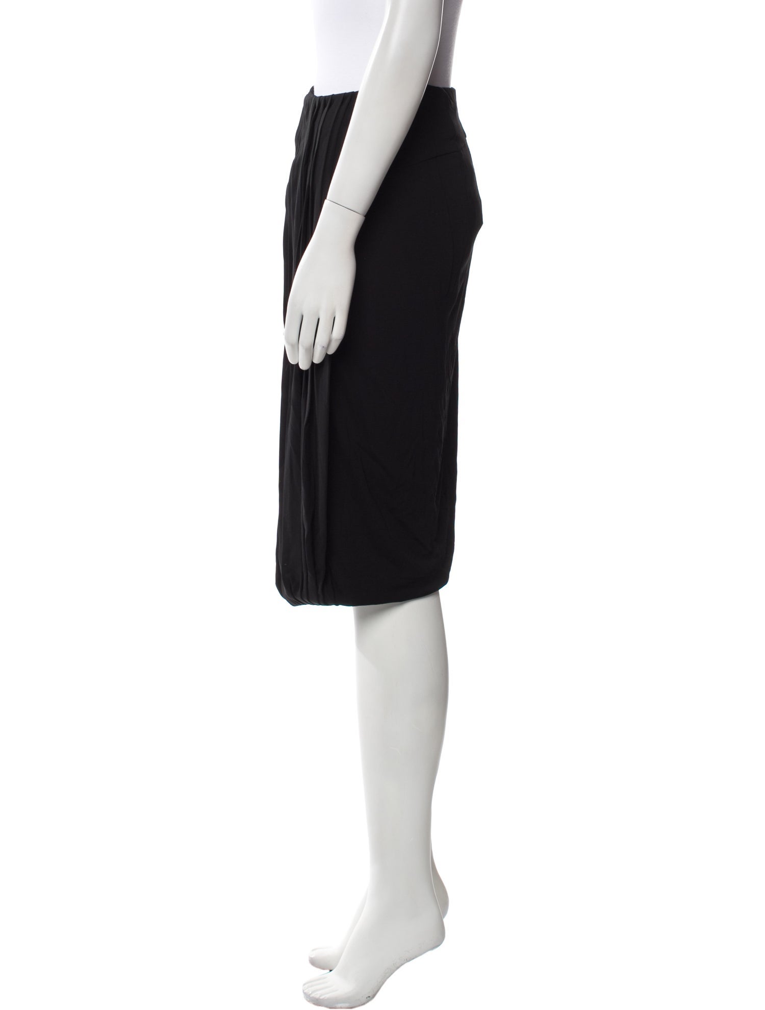 Tom Ford Pleated Accents Knee-Length Skirt