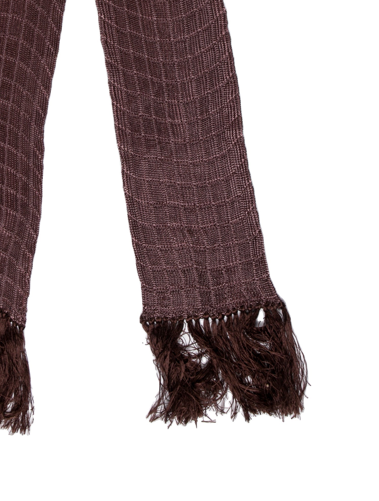 Tom Ford Silk Plaid Print Scarf