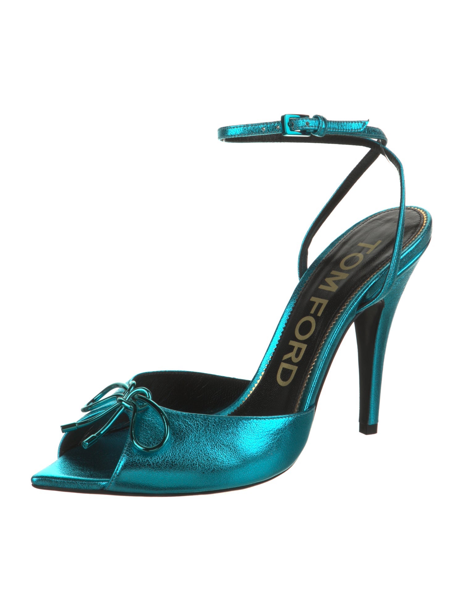 Tom Ford Leather Slingback Sandals