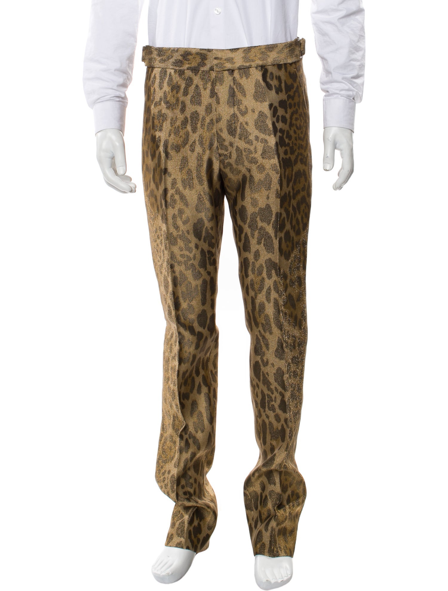 Tom Ford Animal Print Pants