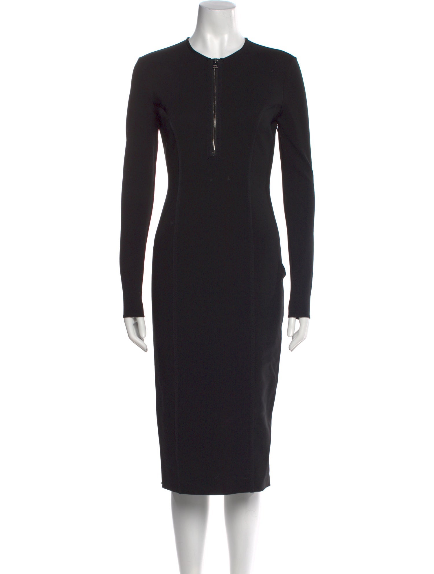 Tom Ford Crew Neck Midi Length Dress