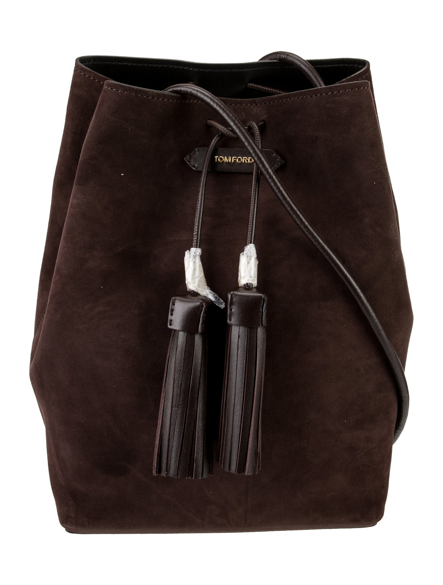 Tom Ford Suede Top Handle Bag