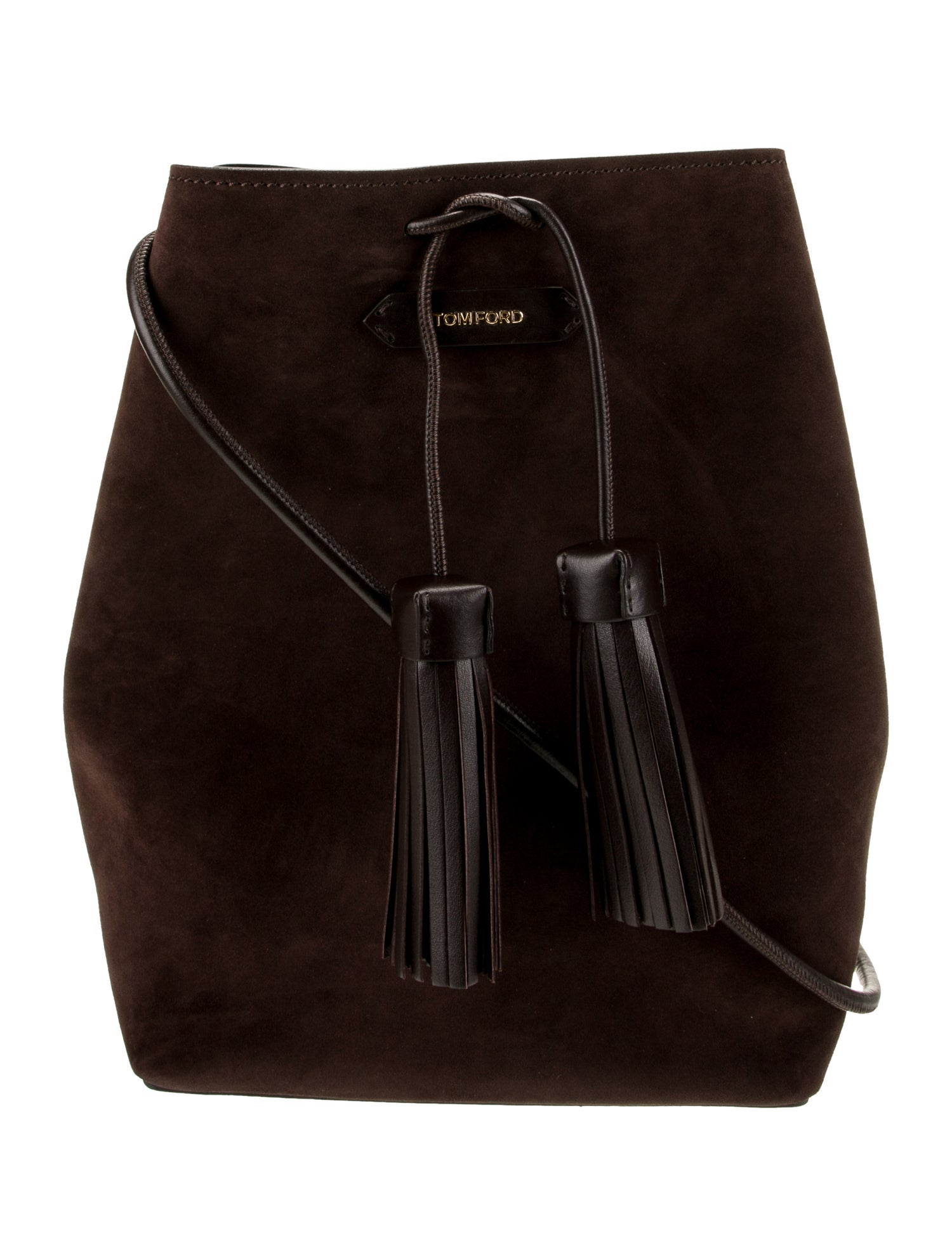 Tom Ford Suede Bucket Bag