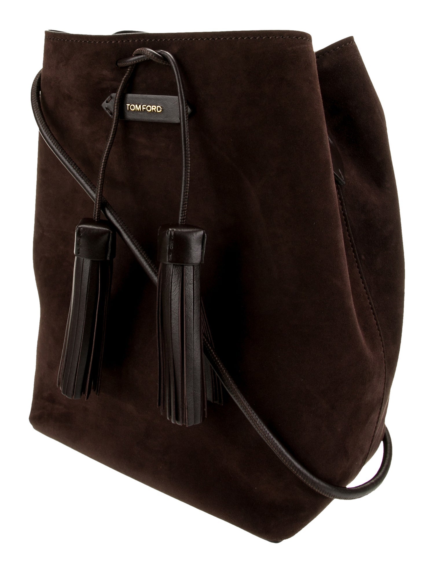Tom Ford Suede Bucket Bag