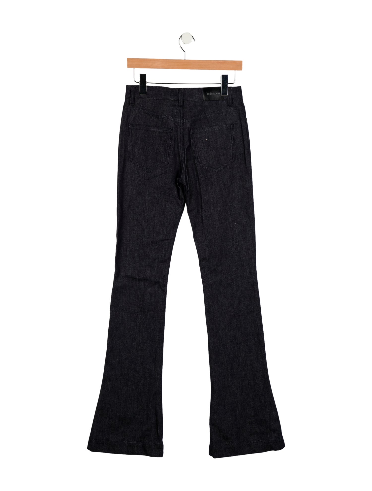 Tom Ford Mid-Rise Wide Leg Jeans