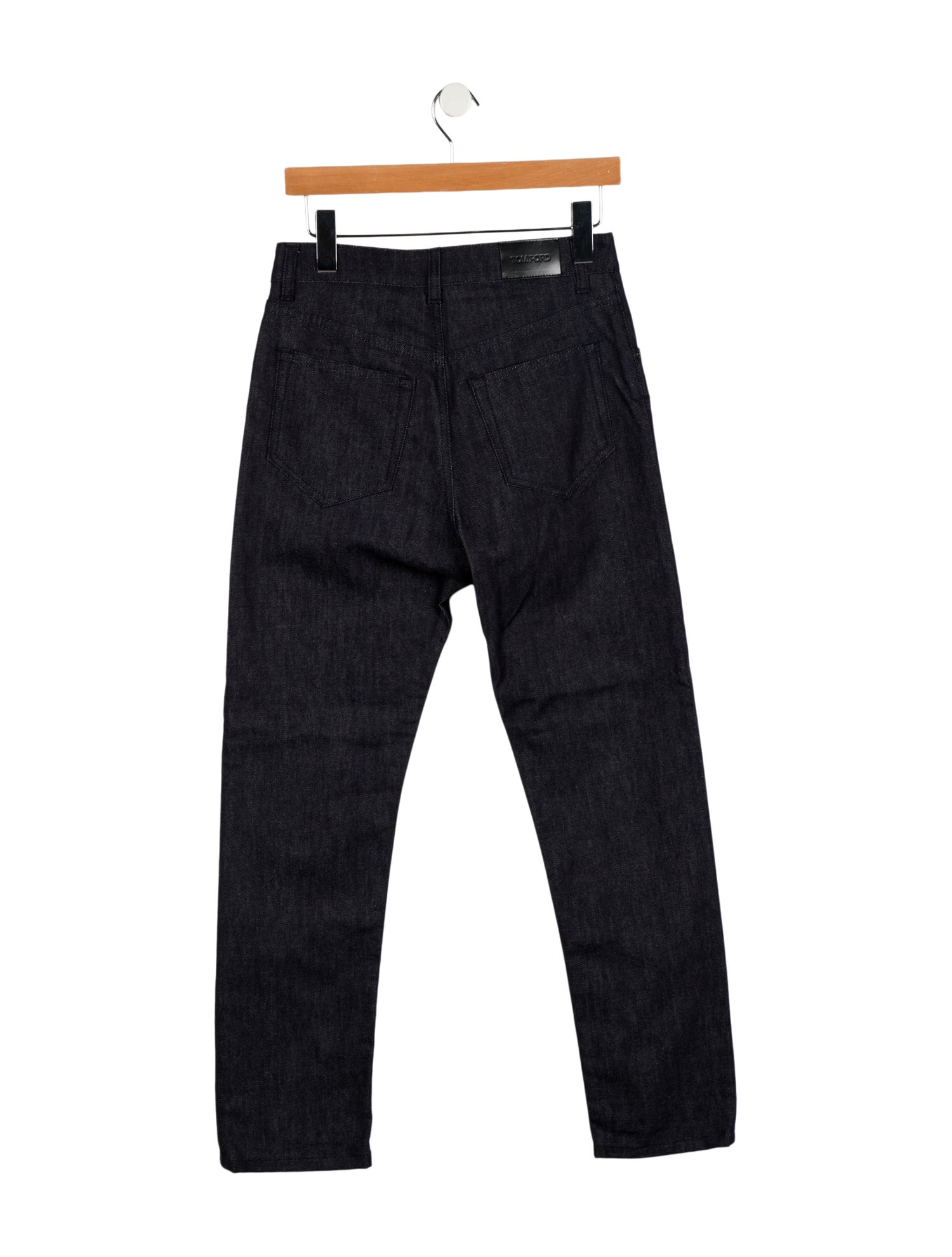 Tom Ford High-Rise Straight Leg Jeans