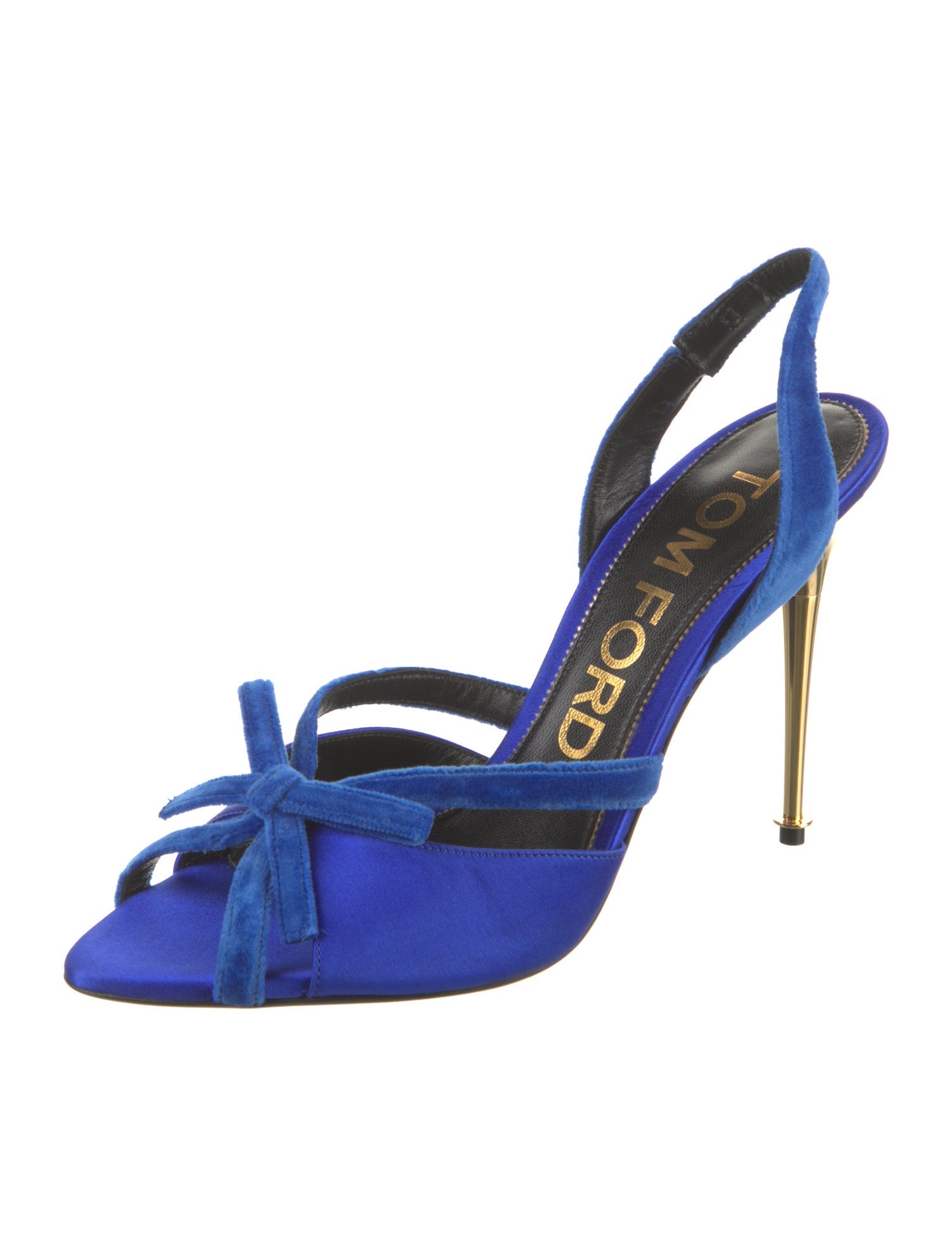 Tom Ford Velvet Slingback Sandals