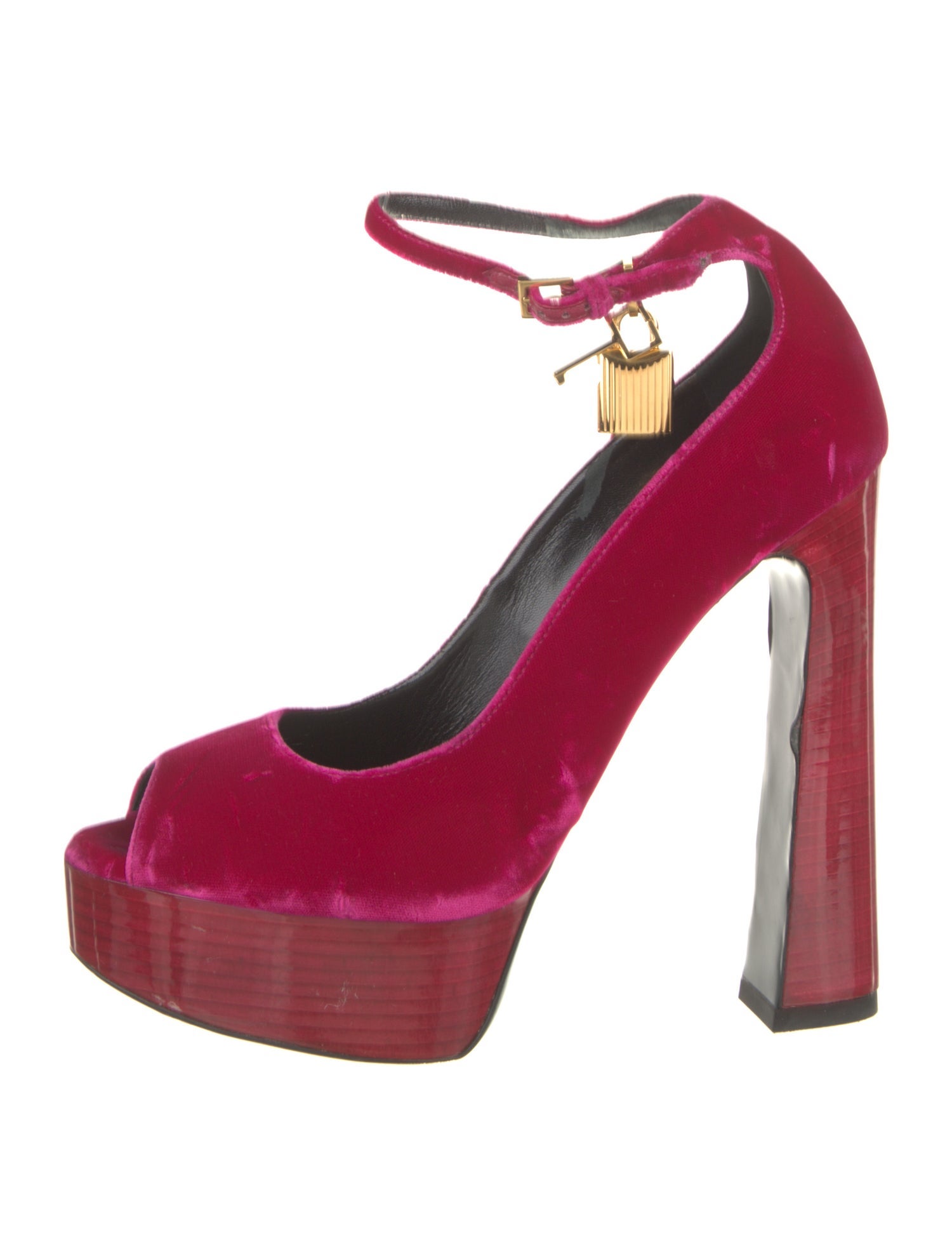 Tom Ford Velvet Sandals