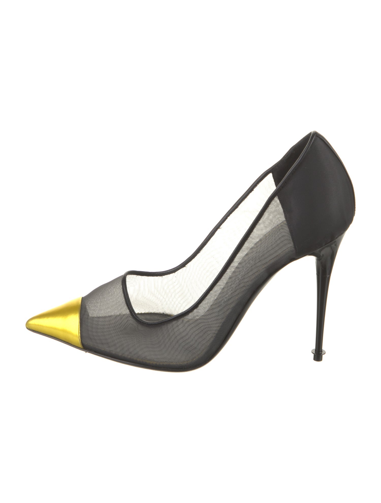 Tom Ford Mesh Colorblock Pattern Pumps