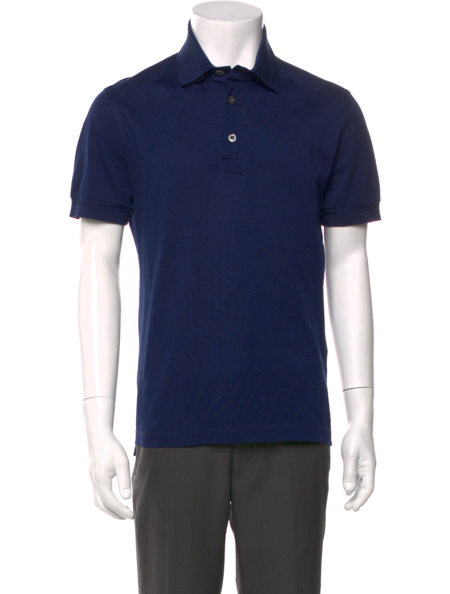 Tom Ford Collar Short Sleeve Polo Shirt