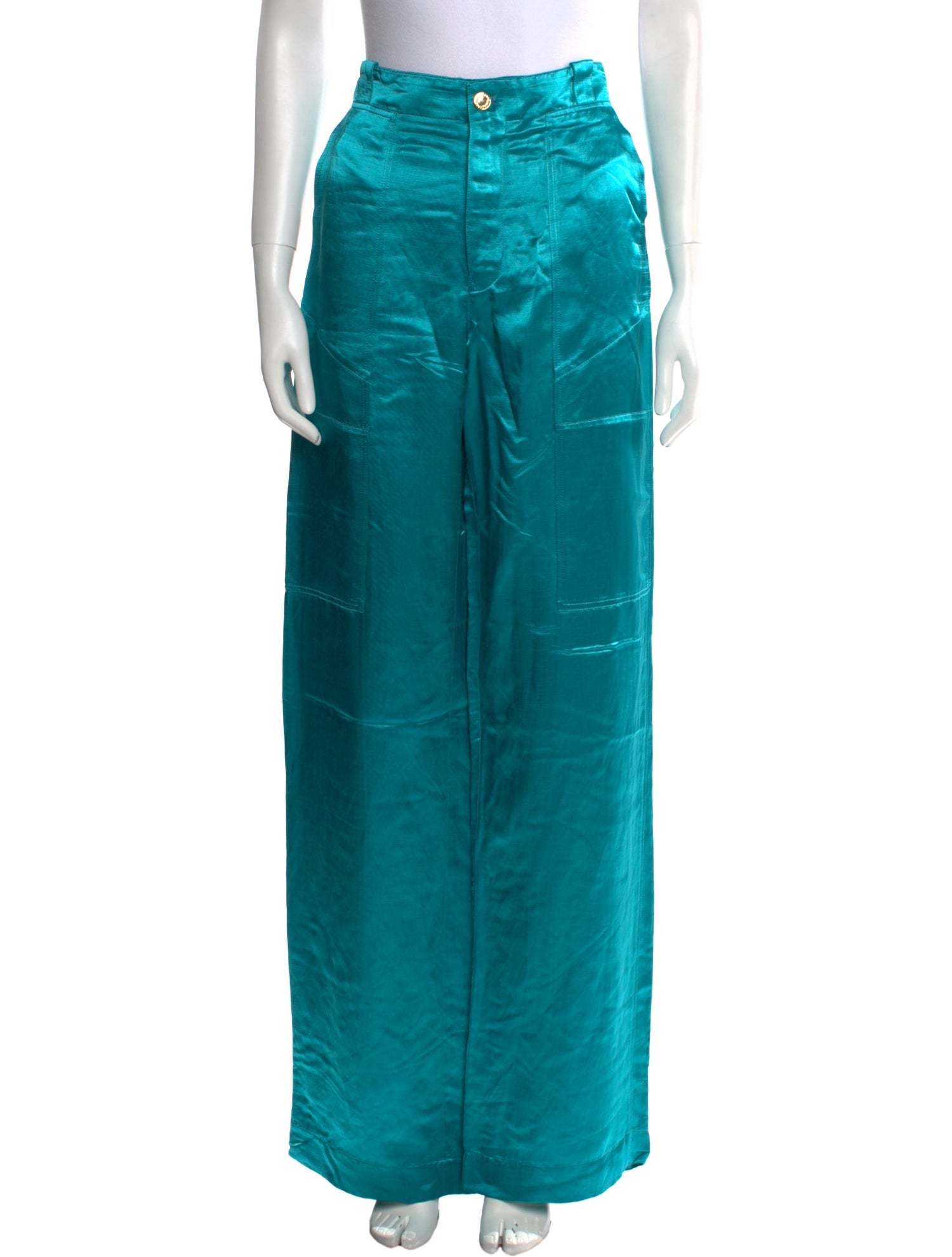 Tom Ford Satin Wide Leg Pants
