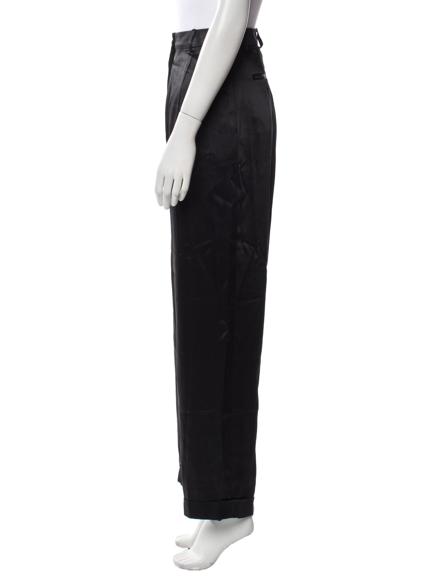 Tom Ford Satin Wide Leg Pants