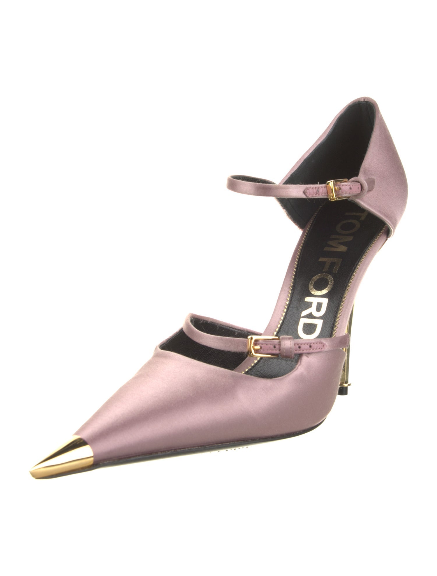 Tom Ford Satin D'Orsay Pumps