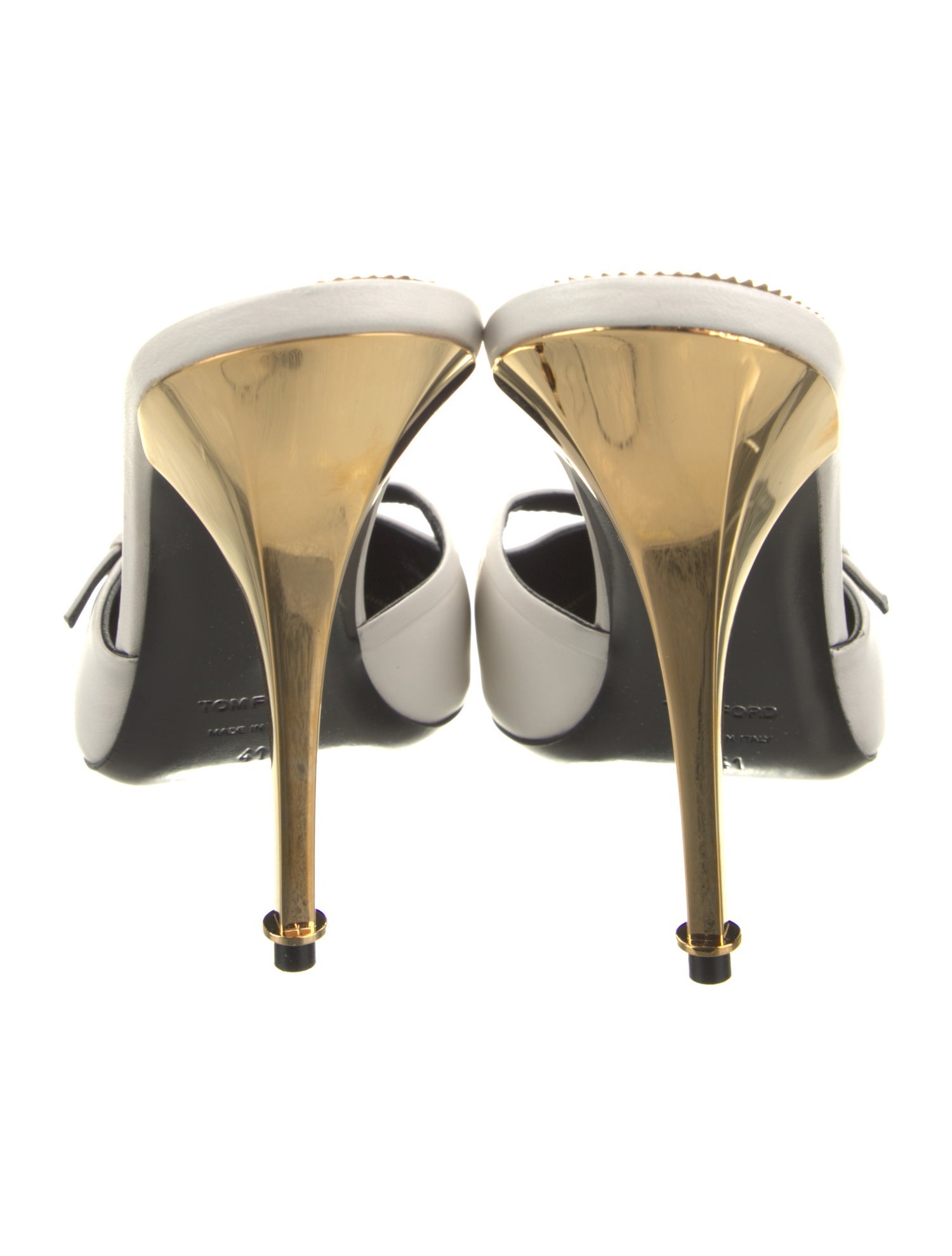 Tom Ford Leather Mules