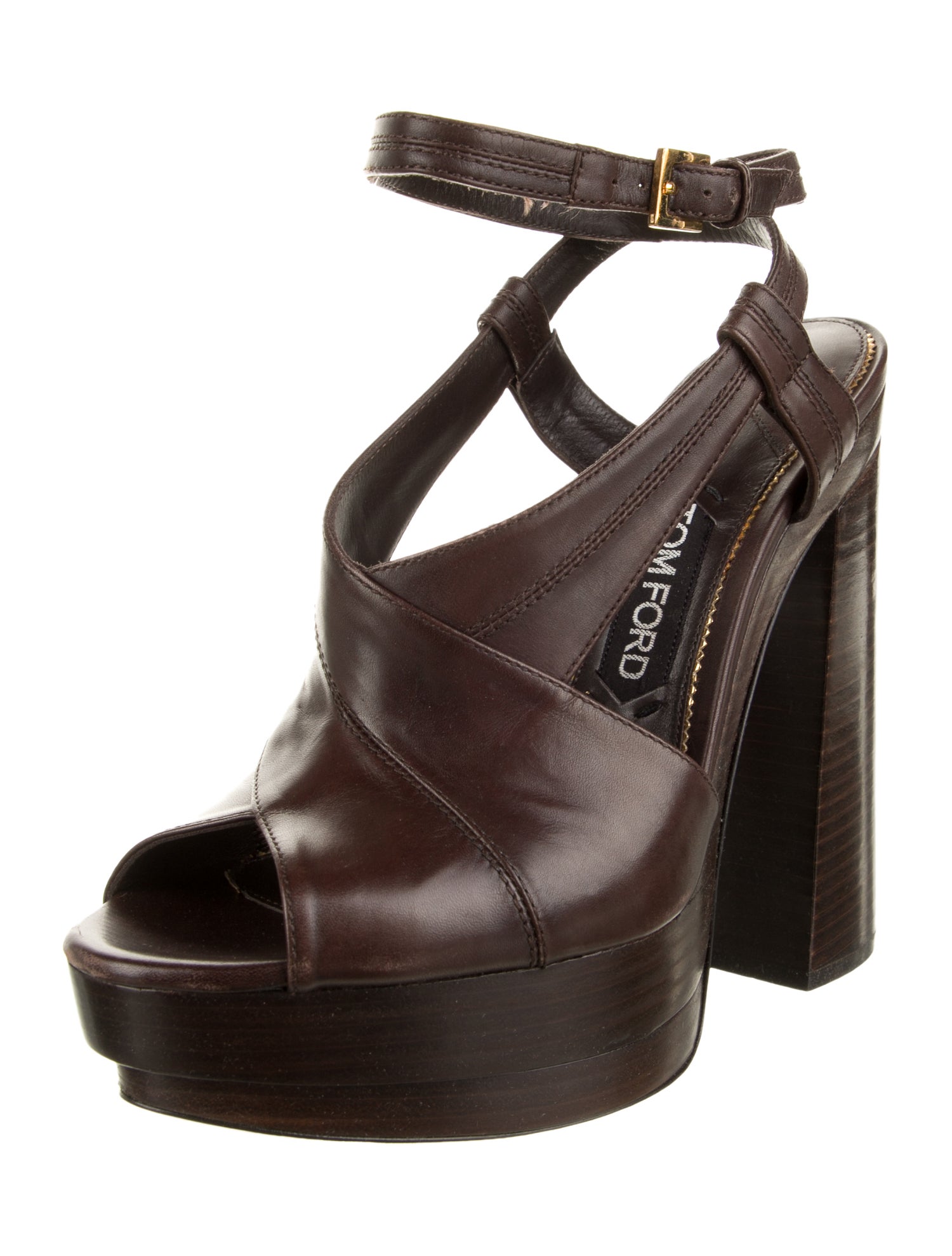 Tom Ford Leather Sandals