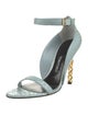 Tom Ford Python Animal Print Sandals