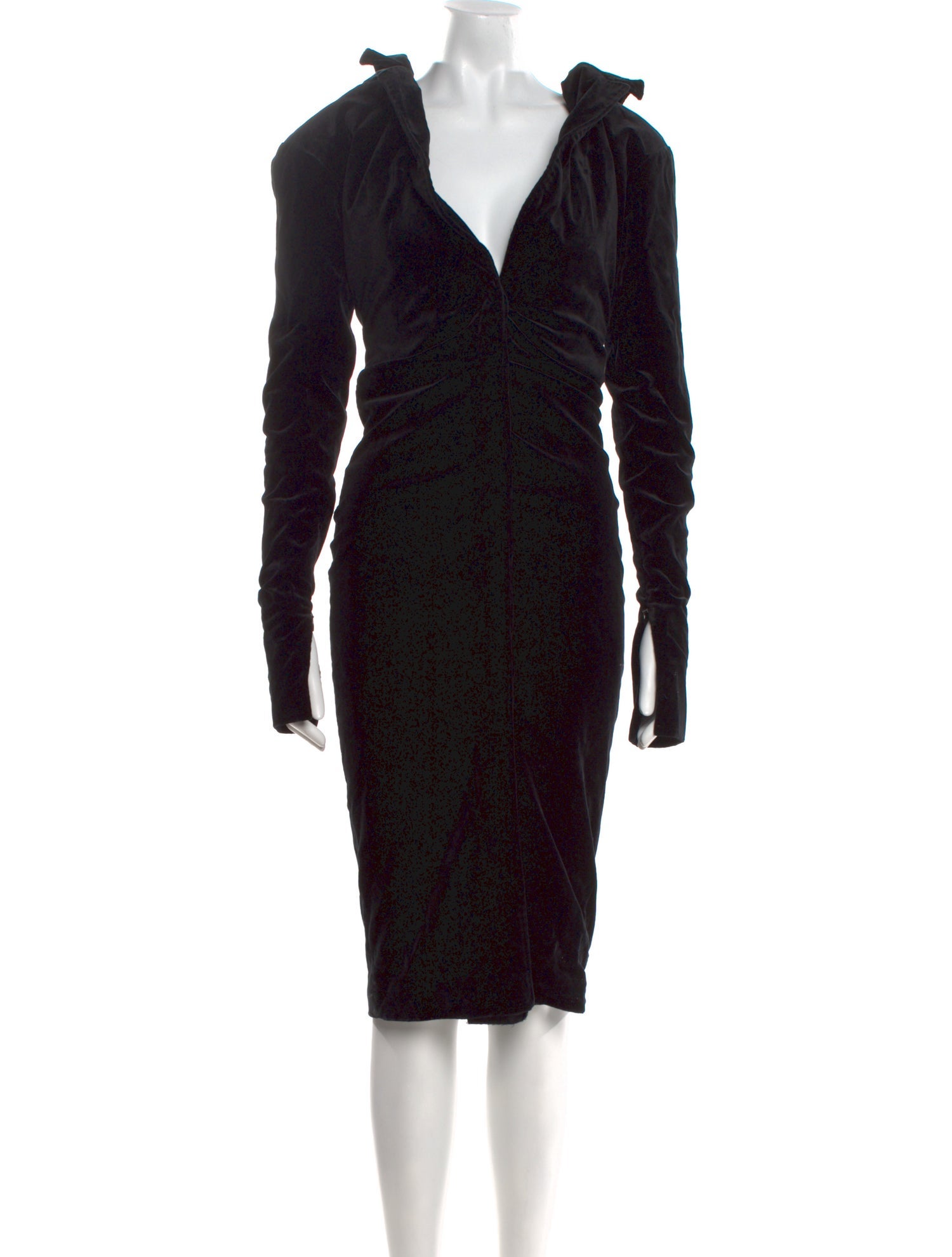 Tom Ford V-Neck Midi Length Dress