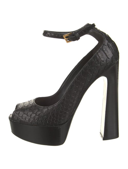 Tom Ford Python Printed Pumps