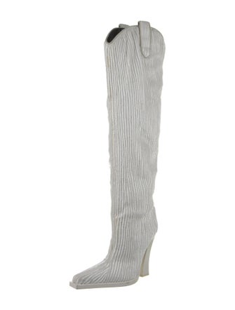 Tom Ford Beaded Accents Sock Boots