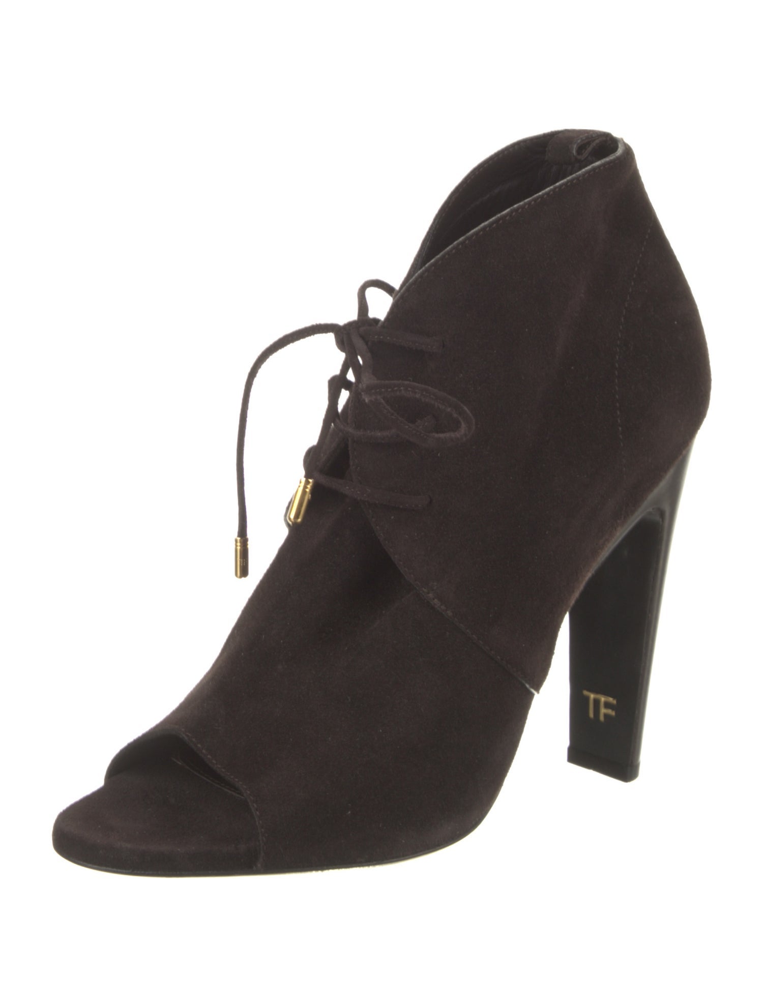 Tom Ford Suede Lace-Up Boots
