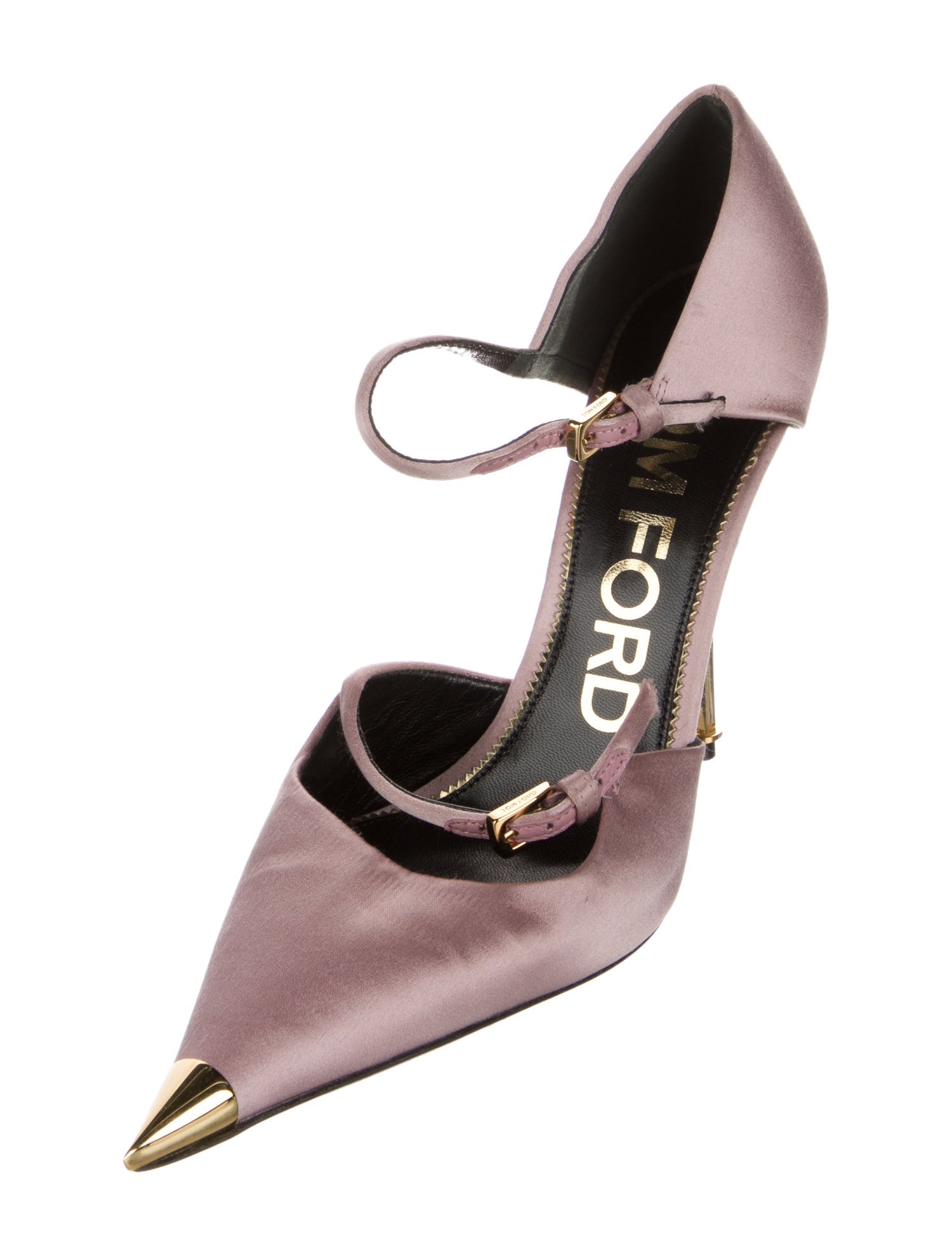 Tom Ford Satin D'Orsay Pumps
