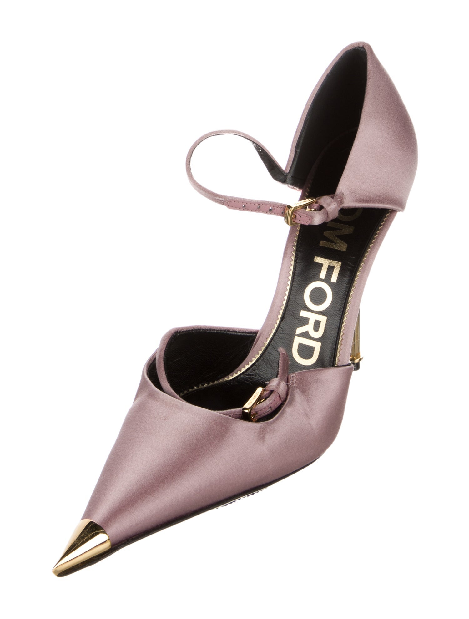 Tom Ford Satin D'Orsay Pumps
