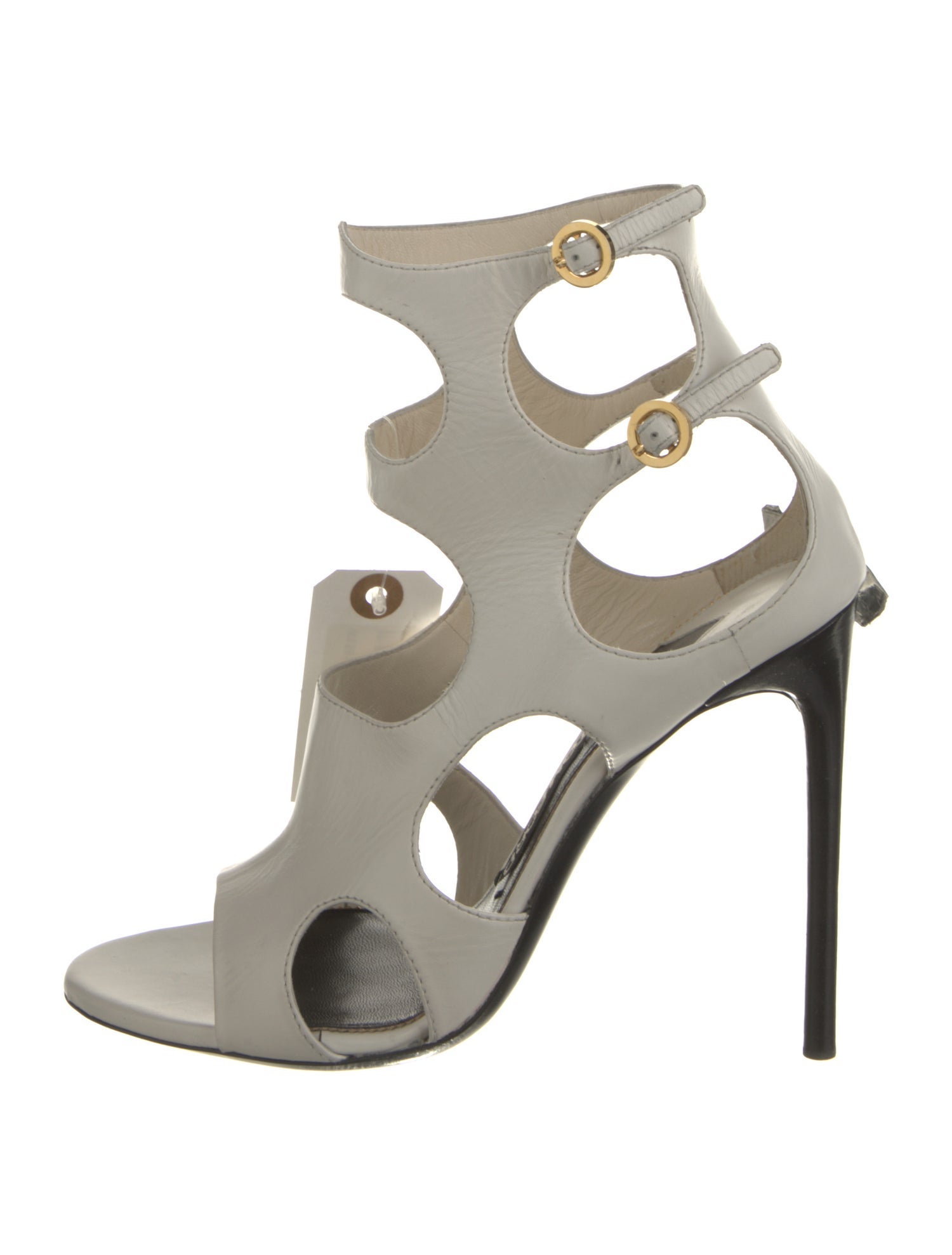 Tom Ford Leather T-Strap Sandals