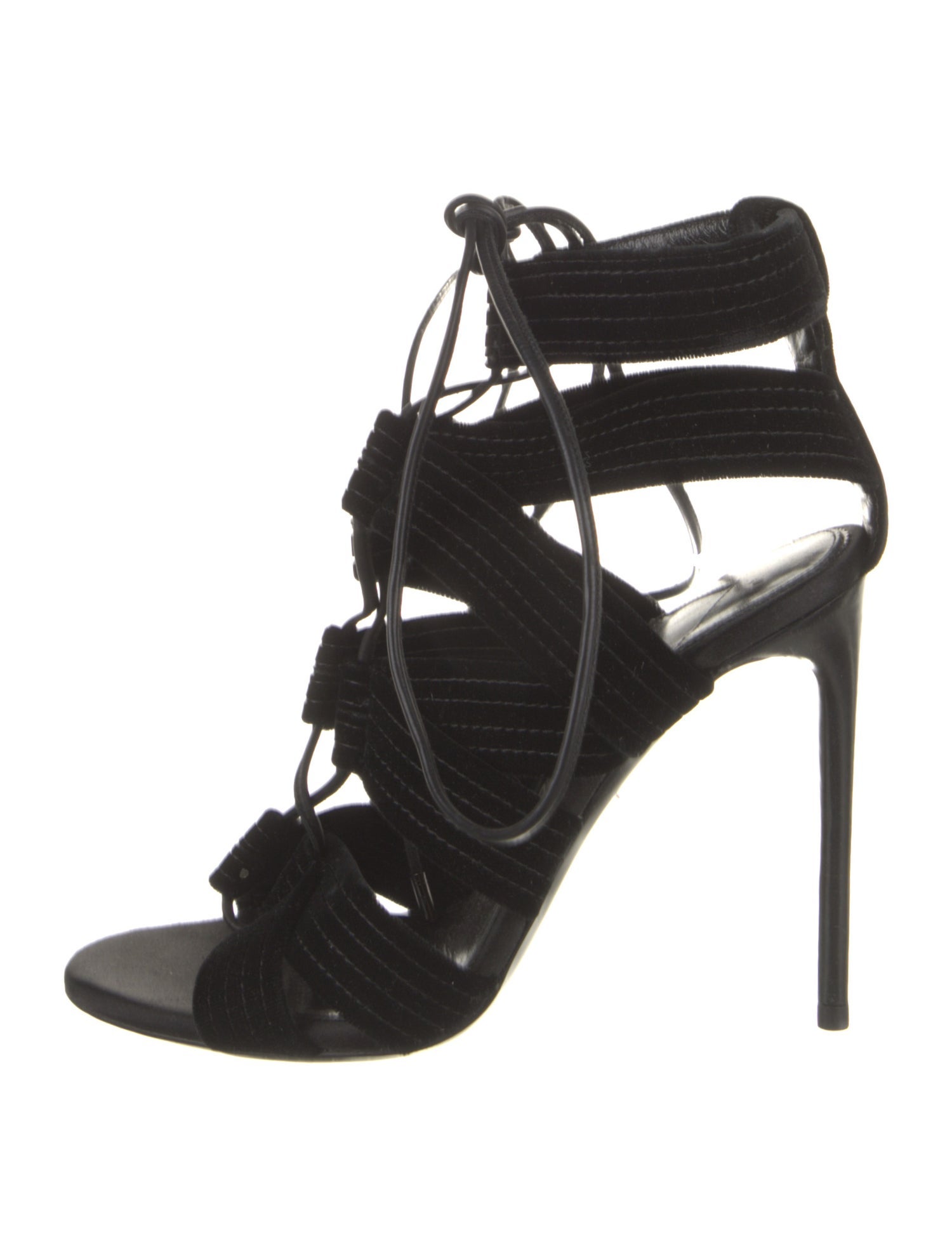 Tom Ford Velvet Gladiator Sandals