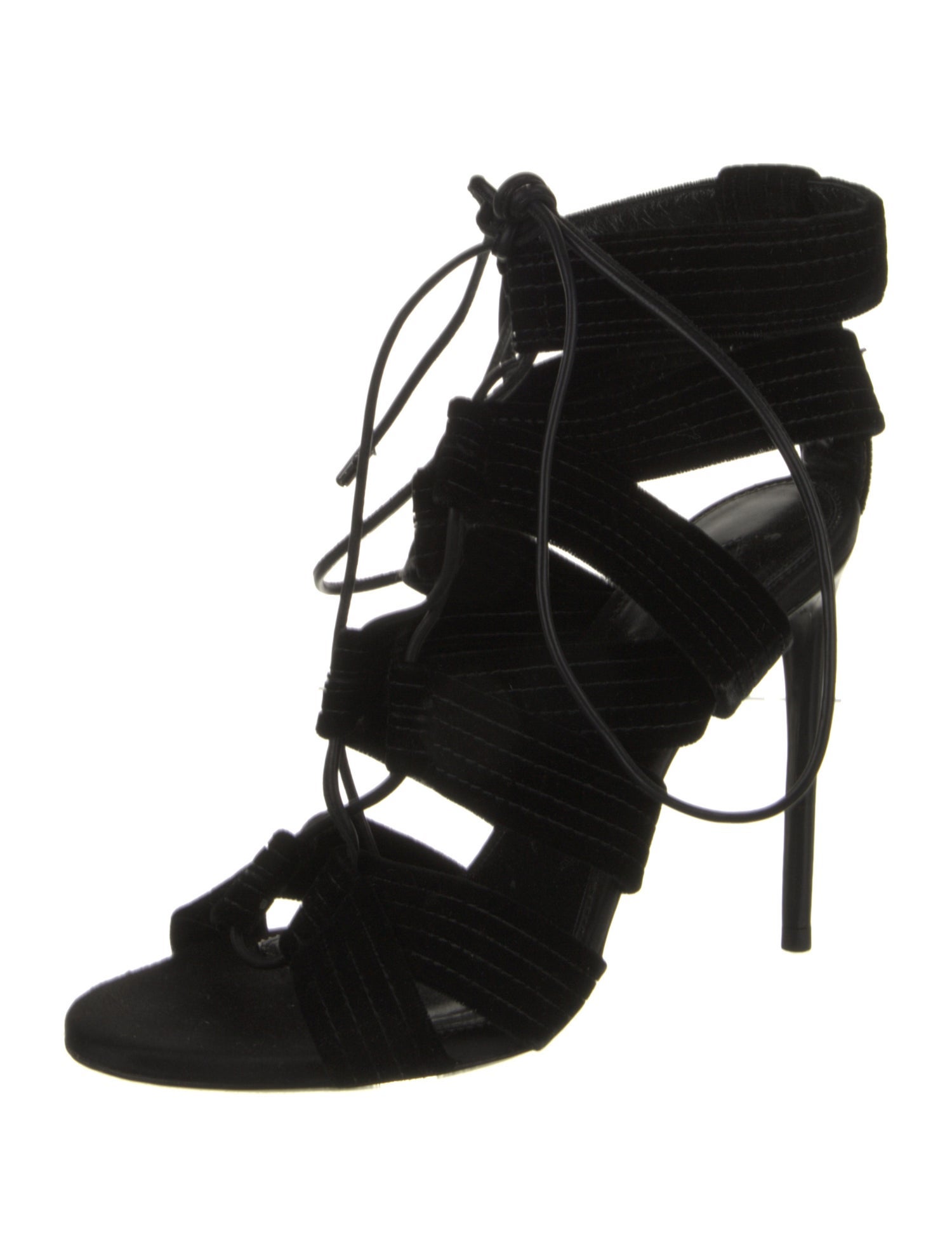 Tom Ford Velvet Gladiator Sandals