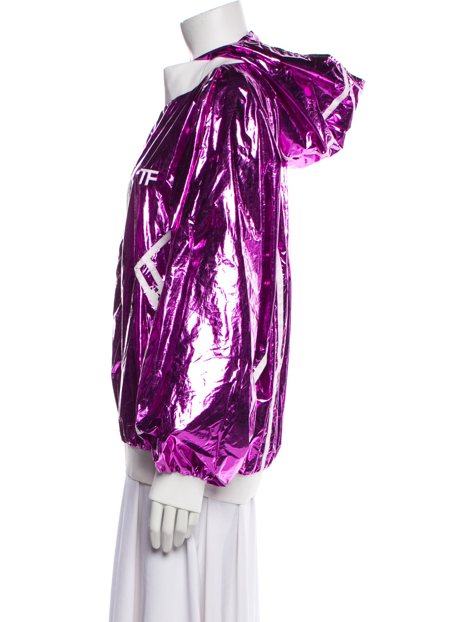 Tom Ford Nylon Colorblock Pattern Jacket