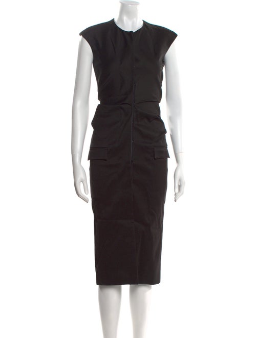 Tom Ford Crew Neck Midi Length Dress