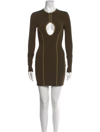 Tom Ford Crew Neck Mini Dress