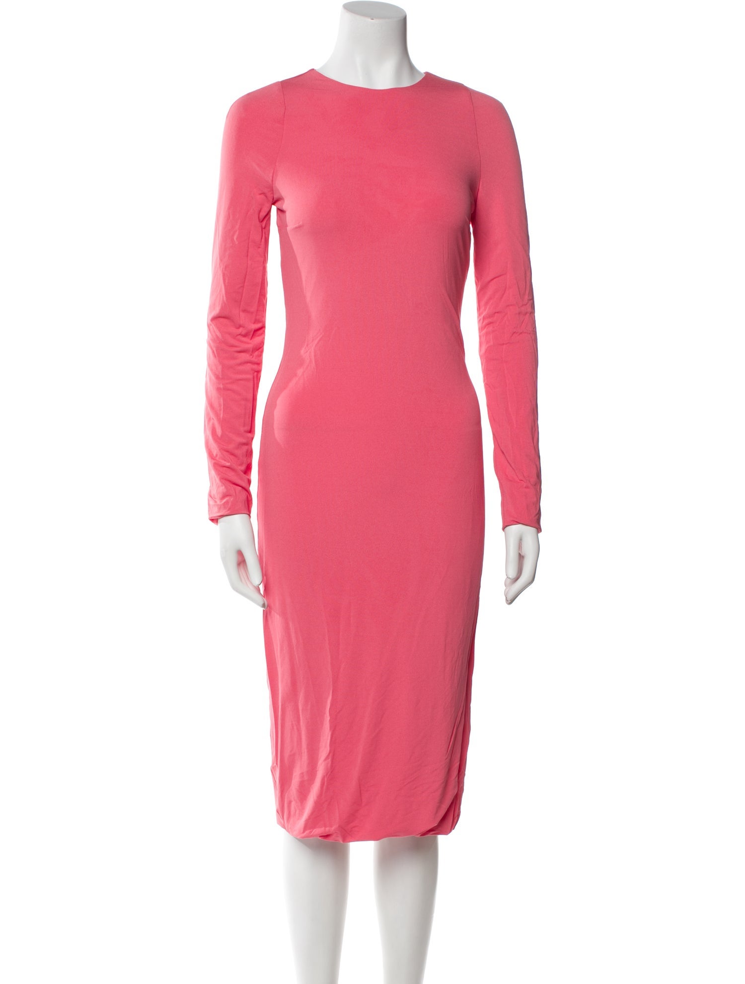Tom Ford Crew Neck Midi Length Dress