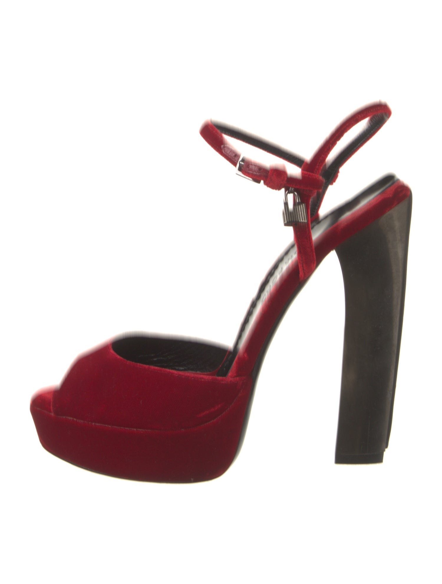 Tom Ford Velvet Sandals