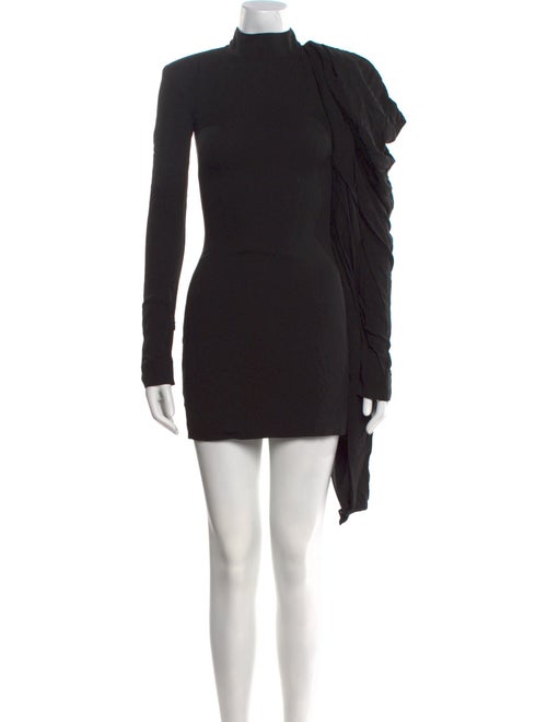 Tom Ford Mock Neck Mini Dress