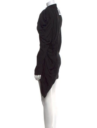 Tom Ford Mock Neck Mini Dress