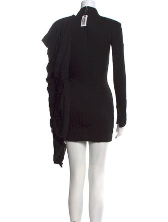 Tom Ford Mock Neck Mini Dress
