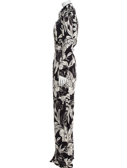 Tom Ford Printed Mock Neck Jumpsuit