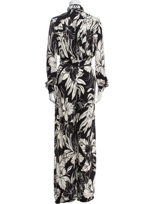 Tom Ford Printed Mock Neck Jumpsuit