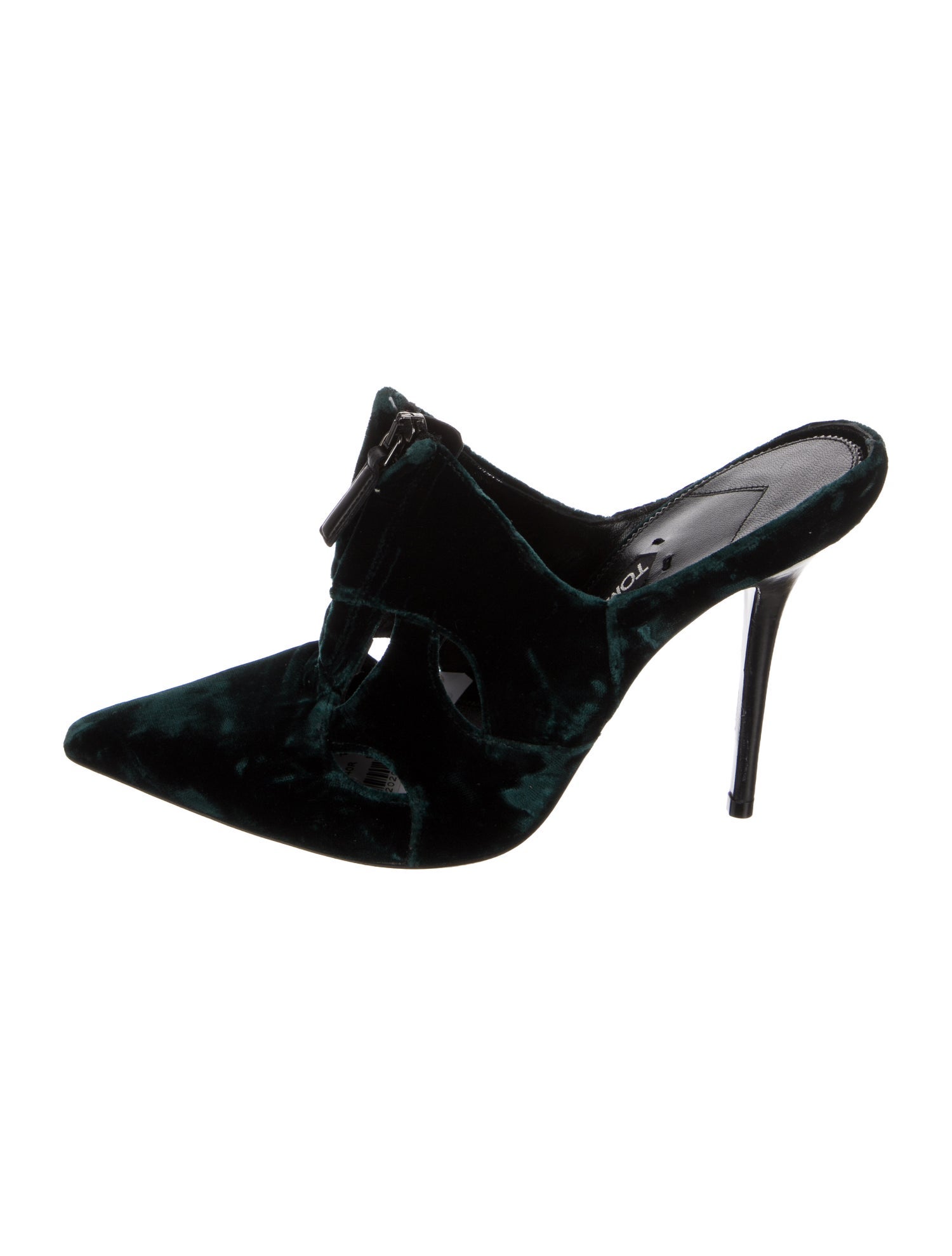 Tom Ford Velvet Mules