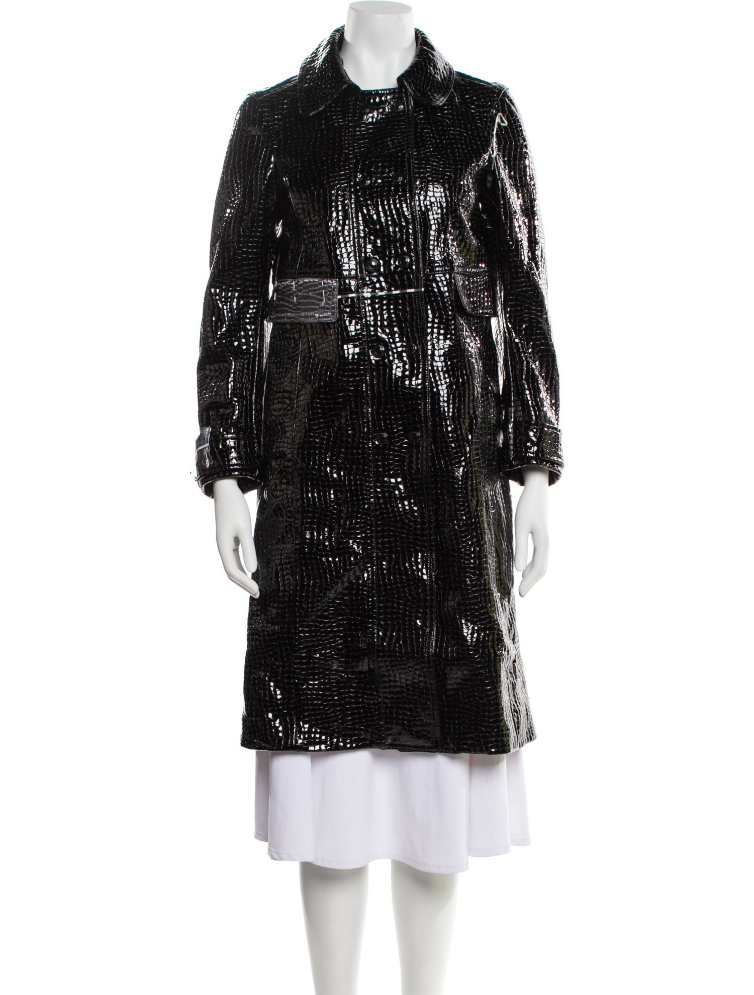 Tom Ford Goat Leather Faux Fur Jacket