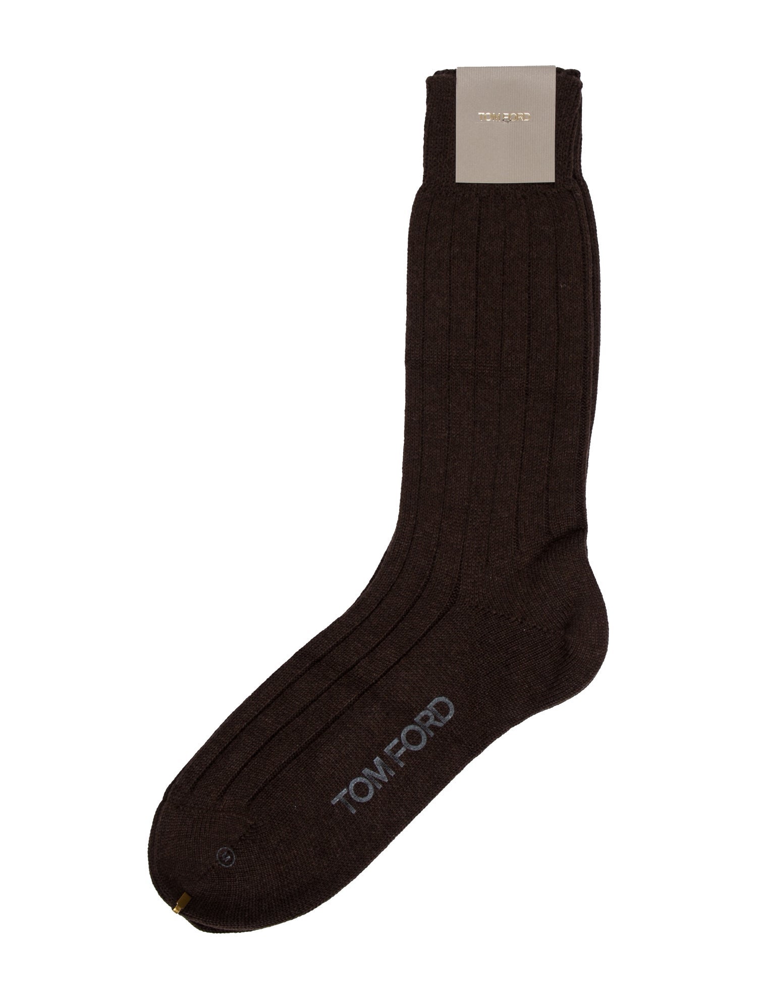 Tom Ford Embroidery Rib Socks