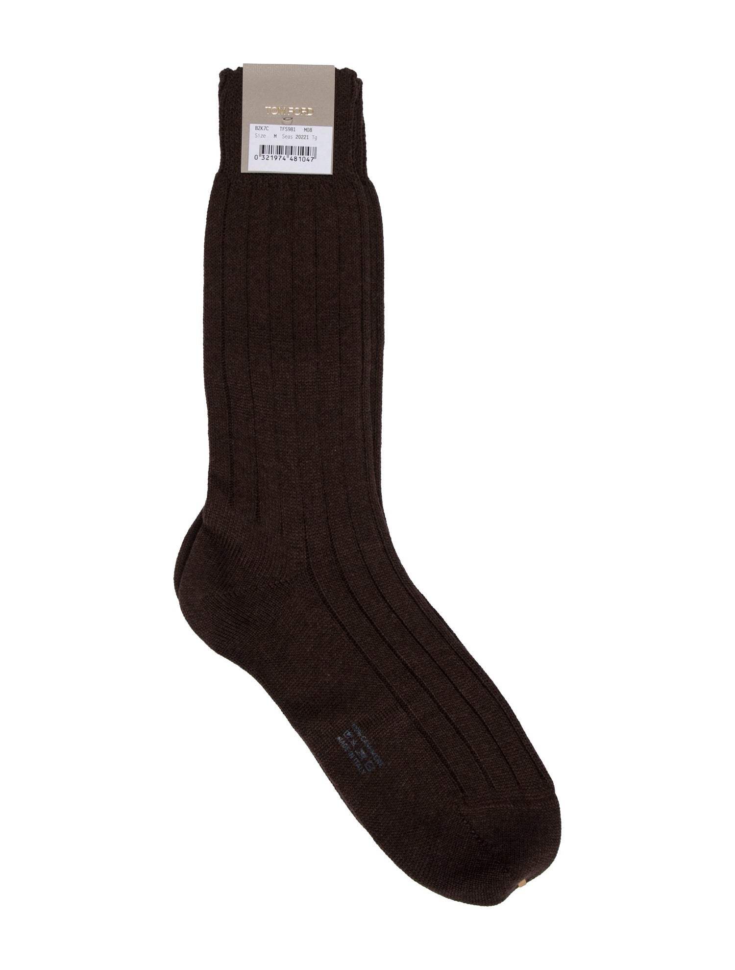 Tom Ford Embroidery Rib Socks