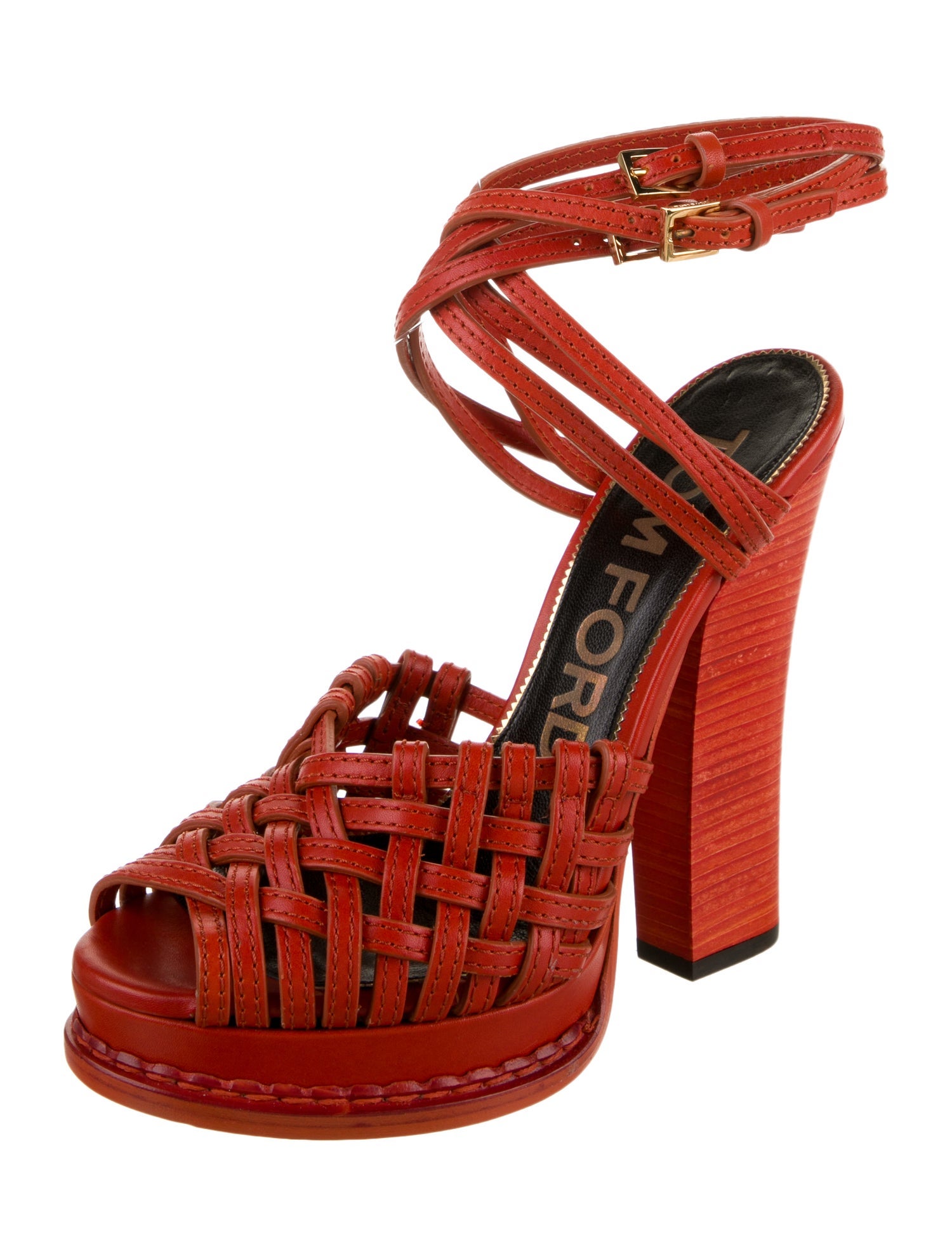 Tom Ford Leather Sandals