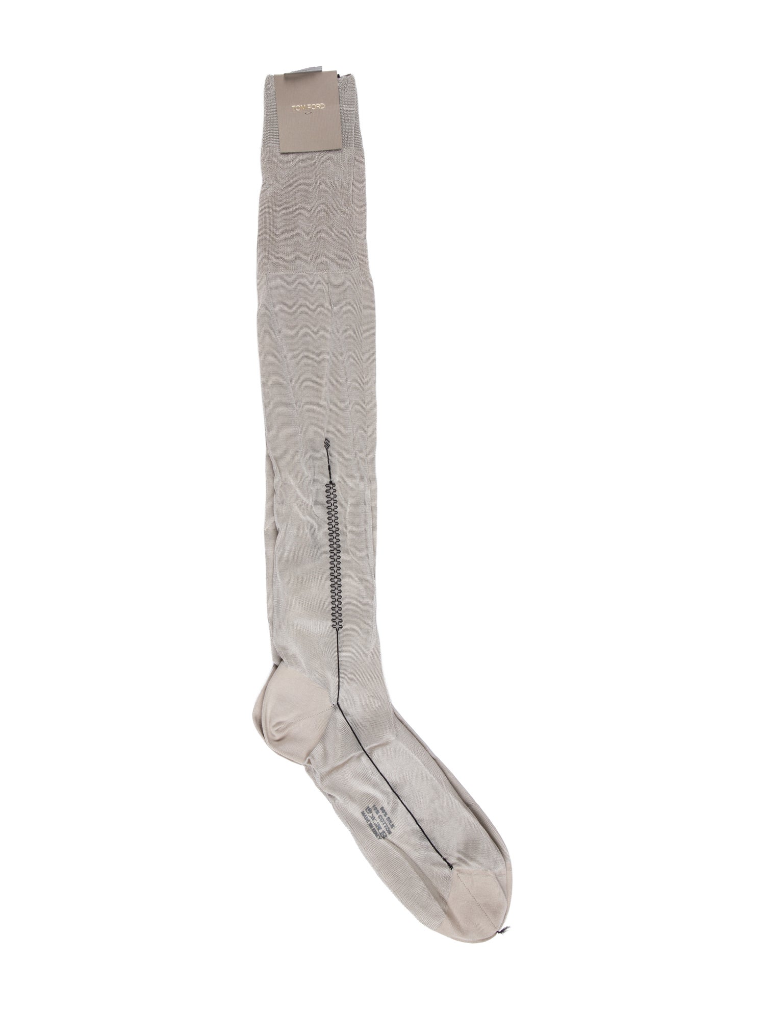 Tom Ford Embroidery Rib Socks