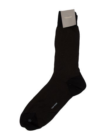 Tom Ford Socks Embroidery Rib